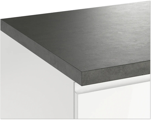 Plan de travail de cuisine en pierre sur meuble bas