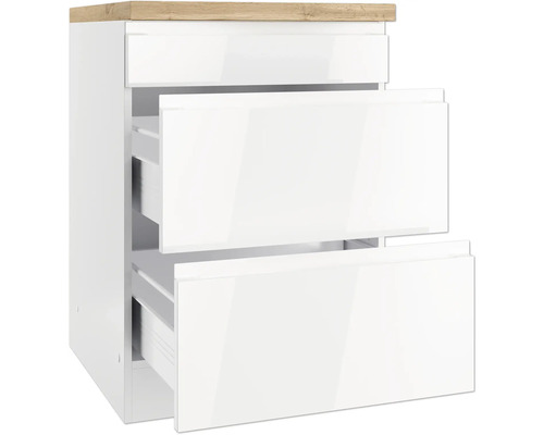 Unterschrank mit drei Schubladen für Badezimmer