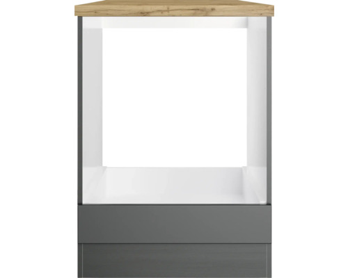 Étagère avec plateau en bois et tiroirs