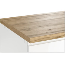 Küchenzeile mit Geräten Held Möbel Kiel 300 cm Frontfarbe weiss Korpusfarbe weiss 1103.6341
