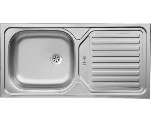 Évier en acier inoxydable avec égouttoir pour la cuisine