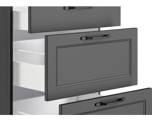 Armoire coulissante avec tiroirs