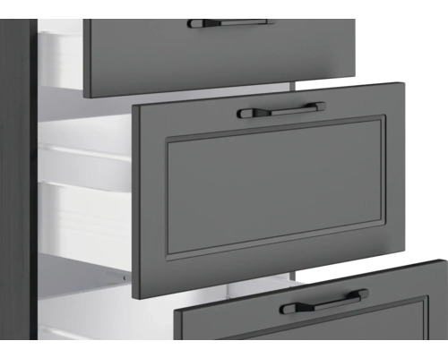 Armoire avec tiroirs coulissants pour le rangement