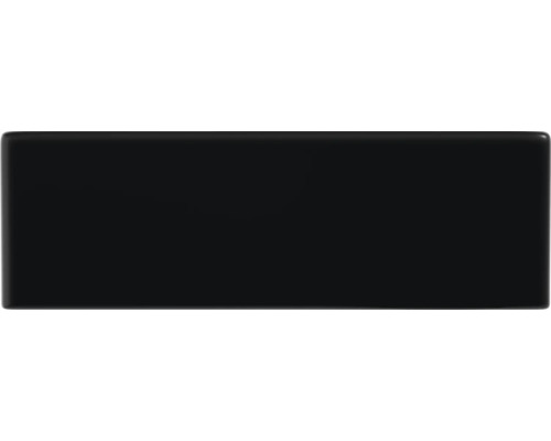 Schwarze Dekorplatte