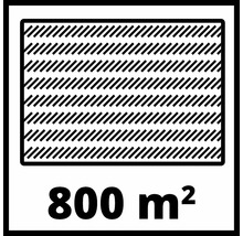 Flächenangabe: 800 Quadratmeter