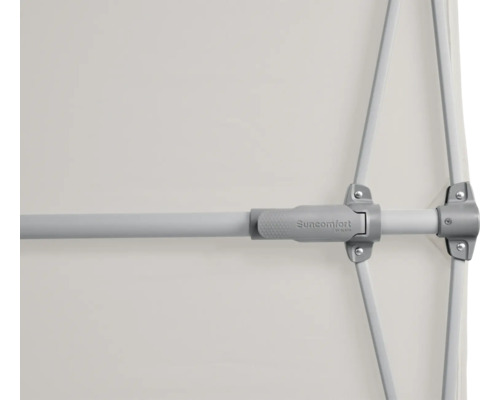 Vue détaillée d''un pied de parasol Suncomfort