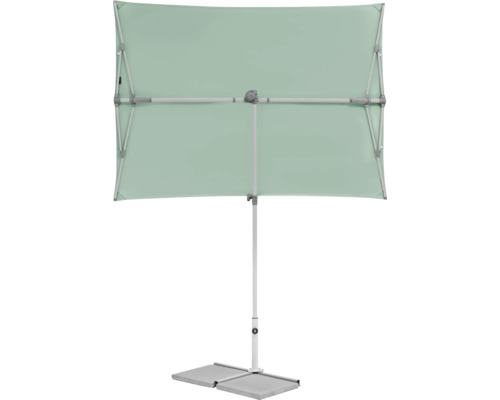 Rechteckiger Sonnenschirm mit Ständer