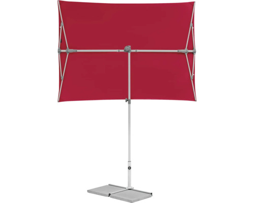 Parasol rectangulaire avec pied