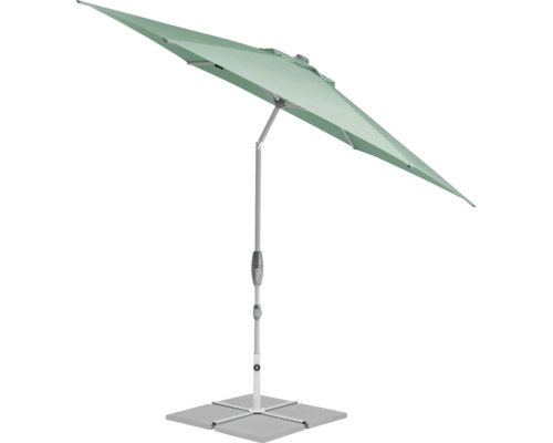 Parasol carré avec support