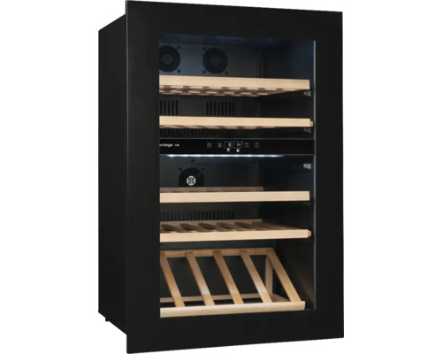 Weinkühlschrank mit Holzeinlegeböden