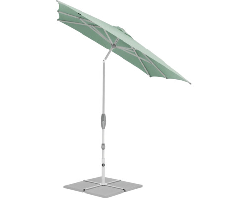 Parasol rectangulaire avec support