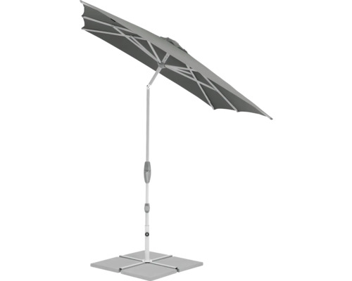 Parasol rectangulaire avec pied en croix