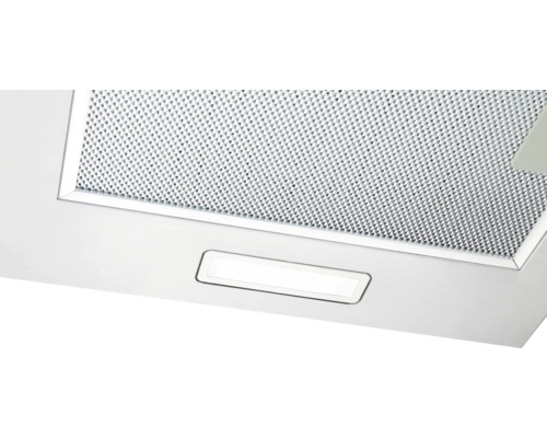 Hotte aspirante avec filtre métallique et éclairage