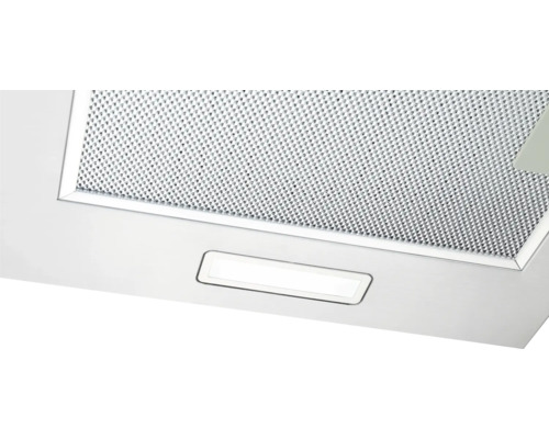 Hotte aspirante avec filtre métallique et éclairage