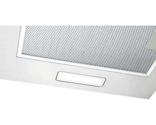 Hotte aspirante avec filtre à graisse métallique et éclairage