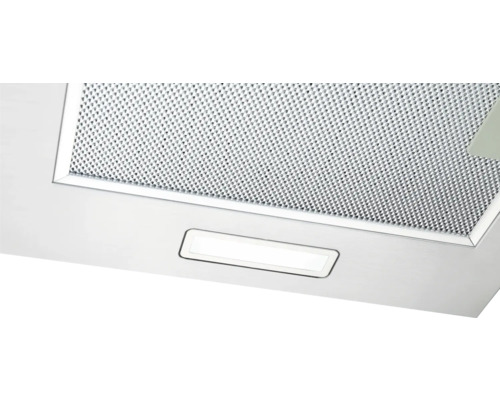 Hotte aspirante avec filtre à graisse métallique et éclairage