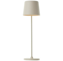 Lampe de table à accu Kaami LED 2 W beige réglable en hauteur