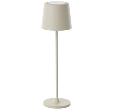 Lampe de table à accu Kaami LED 2 W beige réglable en hauteur