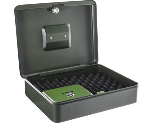 Coffre-fort ouvert avec serrure