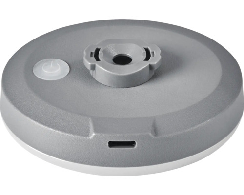 Lampenfuss aus Kunststoff mit Schalter