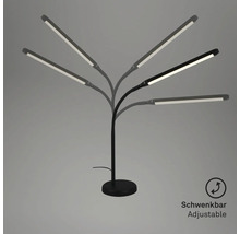 Schwenkbare LED Stehleuchte mit flexiblem Arm