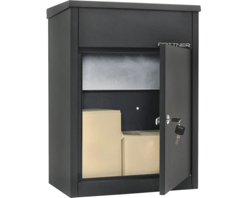 Coffre-fort pour meubles Pöttner avec clé et deux compartiments