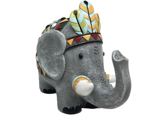 Figurine décorative d''éléphant de style indien pour l''intérieur