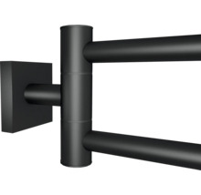 Handtuchwärmer mit schwenkbaren Armen zur Wandmontage