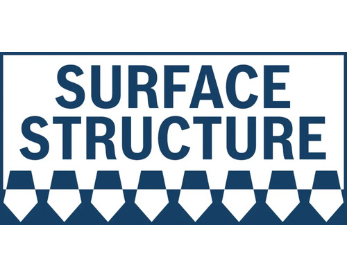 Symbole pour la structure de la surface