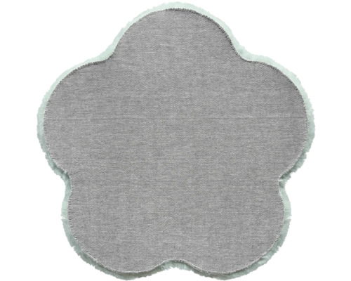 Tapis en forme de fleur