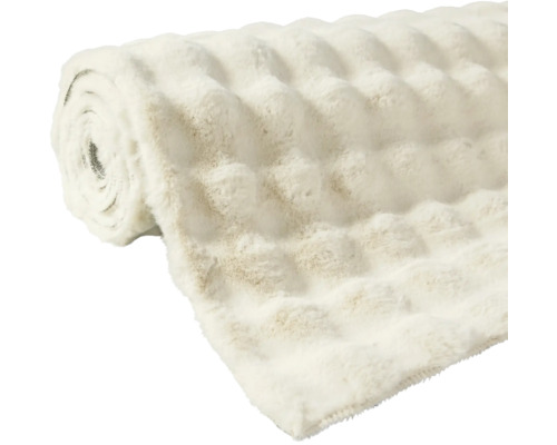 Gerollte Meterware aus strukturiertem Stoff