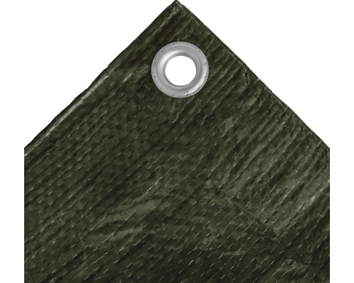 Detail einer Abdeckplane mit Öse