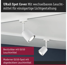 URail Spots mit GU10 Leuchtmittel an einer Schiene