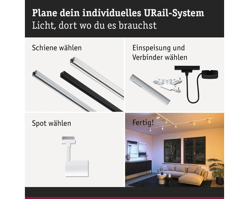 Système URail pour la planification d''éclairage individuelle