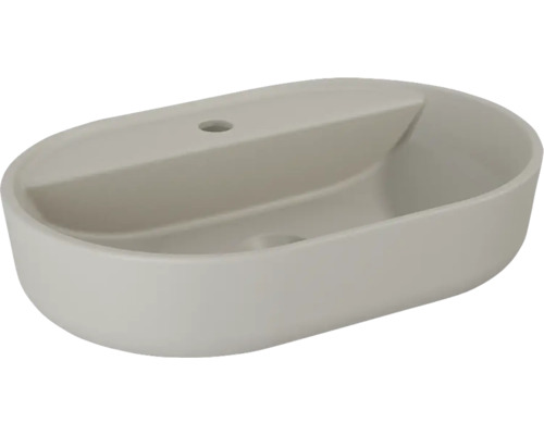Vasque à poser en céramique, forme ovale
