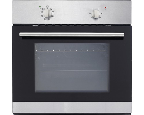 Four encastrable avec porte en verre et boutons rotatifs