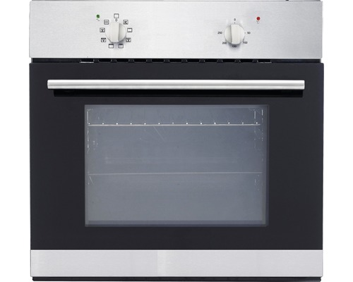 Four encastrable avec porte en verre et boutons rotatifs