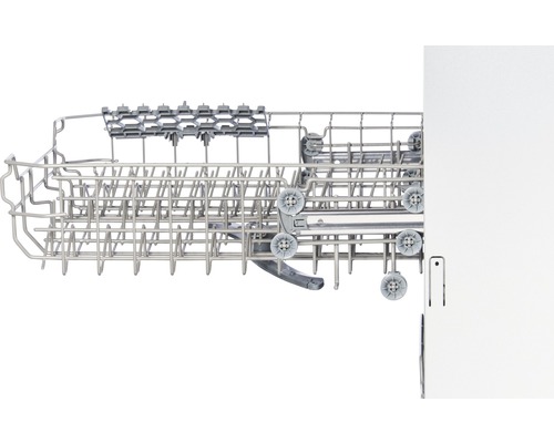 Panier à vaisselle en métal avec roulettes