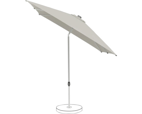 Parasol avec pied pour l''extérieur