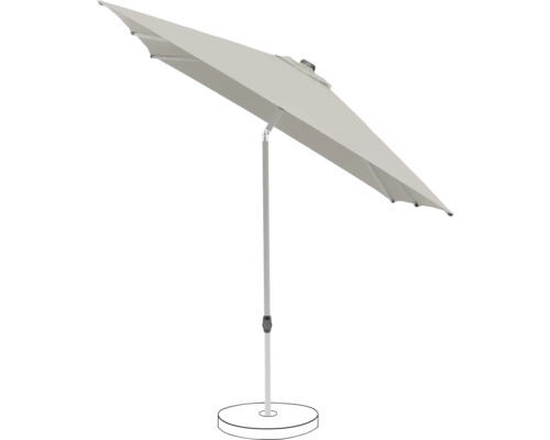 Parasol avec support pour l''extérieur