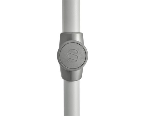 Vue détaillée d''une pièce de raccordement de barre de douche