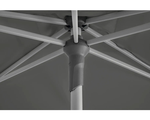 Detailansicht Sonnenschirm mit Gestell