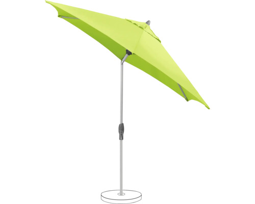 Parasol rectangulaire avec pied