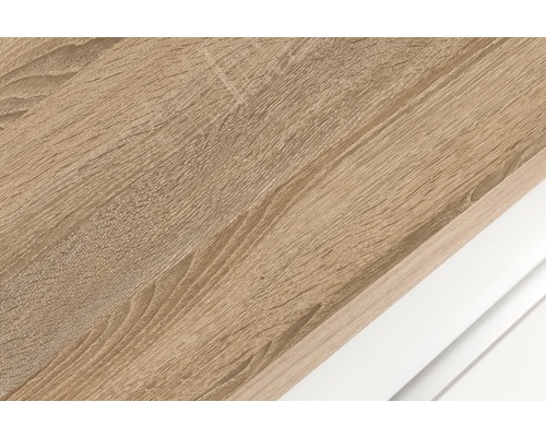 Gros plan d''un plateau de table aspect bois