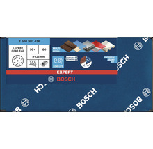 Disques abrasifs Bosch Expert, grain 60, diamètre 125 mm, 50 pièces