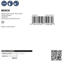 Bosch Firmeninformationen und Barcode