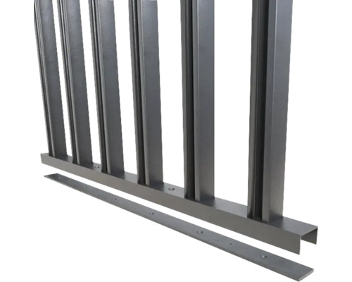 Poteaux de clôture métalliques pour l''extérieur