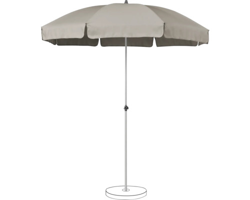 Parasol de jardin avec support