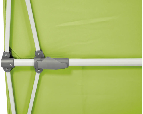 Vue détaillée d''un pavillon avec armature