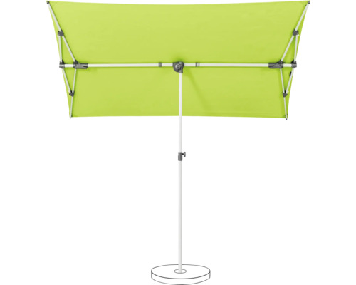 Parasol rectangulaire avec support